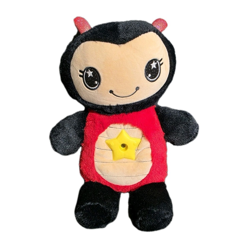 Star Belly Dream Lites Ladybug Plush Light-Up Nightlight With Projector Belly